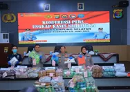 Polda Lampung  Gagalkan Penyelundupan Narkoba Senilai Rp 235 Miliar dan Amankan 24 Tersangka