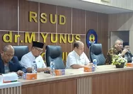 Sekda Bengkulu Rapat Koordinasi Bersama Dewan Pengawas dan Direksi RSMY, Bahas Kualitas Layanan Kesehatan