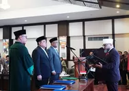 Gubernur Helmi Hasan  Resmi Melantik Iswahyudi sebagia Dirut Bank Bengkulu 