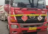 Dugaan Mafia Solar di Banyuwangi? Truk Tangki dan Nozzle SPBU Dipasangi Garis Polisi