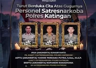 Tiga Personel Polri Gugur Bertugas Ungkap Kasus Narkoba di Katingan, Dianugerahi Kenaikan Pangkat Anumerta