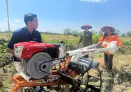 Bandara Ahmad Yani Bantu Petani Demak, Hand Tractor Disalurkan untuk Genjot Produktivitas