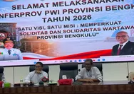 Hasil Konferprov Tetapkan  Kembali  Marsal Abadi Ketua PWI Bengkulu dan Sukatno Ketua DKP 