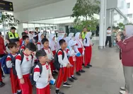 Peringati Hari Anak Nasional, Bandara Ahmad Yani Ajak Siswa SD Jelajahi Dunia Penerbangan