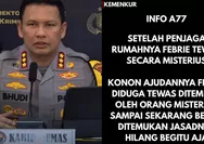 Polda Metro Tegaskan Kabar Ajudan Eks Jampidsus Febrie Adriansyah Tewas Ditembak adalah Hoaks