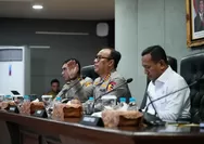 Tindaklanjuti Arahan Presiden, Wakapolri dan Wamen Kehutanan Konsolidasikana Hadapi El Nino dan Karhutla