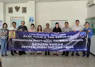 Satgas Operasi Damai Cartenz Terima 2.500 Paket Tas dan Alat Tulis untuk Anak-anak Papua