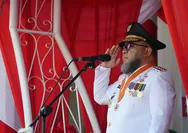 Upacara HUT Kemerdekaan RI  ke-81 di Balai Raya Semarak, Bengkulu Berlangsung Hitmad dan Lancar