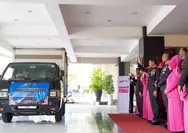 HUTi Kemerdekaan, Polri Serentak Gerakkan 44 Truk Bantuan untuk Masyarakat Terdampak Gempa Flores