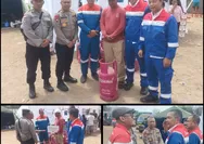 Pasukan Pelopor BKO Polda NTT Bergerak Tangani Dampak Gempa Bantu Warga di Lokasi Pengungsian