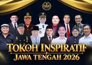 Tokoh Inspiratif Jateng 2026 Siap Digelar, Deretan Pemimpin hingga Desainer Bakal Terima Penghargaan
