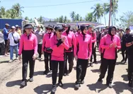 Ketua Umum Bhayangkari Gelar Baktsos dan Kesehatan bagi Pengungsi Gempa Flores