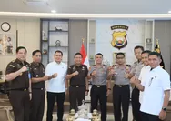 Kapolda Irjen Pol Yudhi Sulistianto Terima Silaturahmi Kajati Bengkulu,  Kometmen Simergitas Tegakan Hukum
