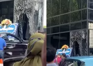 Insiden Mobil Listrik Bikin Geger Warga SCBD Jaksel: Nyelonong Masuk ke Gedung, Lalu Hantam Kaca hingga Pecah