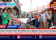 Pantau Penataan Pasar Baru Bekasi, Wali Kota Tri Adhianto Minta PKL Tak Lagi Jualan di Badan Jalan