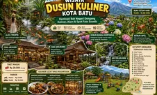 Wisata Dusun Kuliner Kota Batu, Destinasi Bak Negeri Dongeng dengan Kuliner, Kebun Apel, dan Spot Foto Estetik