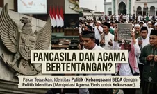 Pancasila dan Agama Bertentangan? Pakar Tegaskan Identitas Politik Beda dengan Politik Identitas