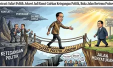Safari Politik Jokowi Jadi Sorotan, Dinilai Jadi Kunci Cairkan Ketegangan Politik dan Buka Jalan Bertemu Prabowo