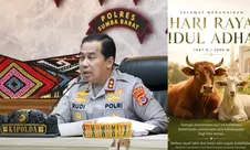 Polda NTT dan  Polres Jajaran Salurkan 115 Hewan Kurban untuk Warga di Iduladha 1447 H
