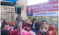 Temui Warga Desa Kindang dan Tamaona, H Patudangi Azis Dorong Pembangunan Berbasis Potensi Desa