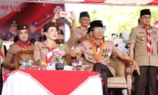 Wali Kota Amsakar Achmad Pimpin Upacara Hari Pramuka ke-65 Tingkat Kota Batam