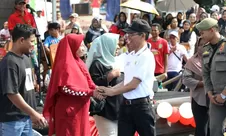 Wali Kota Batam Amsakar Achmad Hadiri Peringatan HUT ke-81 RI di Pulau Buluh