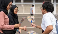 Seribu Hati Dibagikan di CFD Jakarta, Mengingatkan Publik pada Anak-anak yang Terdampak Pemenjaraan Orang Tua