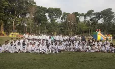 Penyematan sabuk Inkanas Subang 2026: 100 Karateka ikuti ujian kenaikan tingkat di Jalancagak