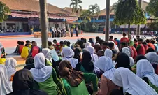 Ratusan siswa ikuti MPLS di SMPN 6 Subang, isu sampah jadi sorotan: Wajib bawa ‘tiket pulang’