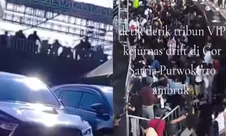 Tribun VIP Drift Speed Fest Purwokerto ambruk, polisi langsung investigasi penyebabnya