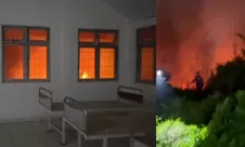 Karhutla Kalsel meluas, kobaran api menyala di dekat RSJ Sambang Lihum