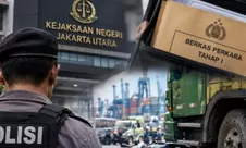 Jejak kecelakaan maut yang dialami polisi di Tanjung Priok: Tewas ditabrak truk saat bawa berkas Kejaksaan