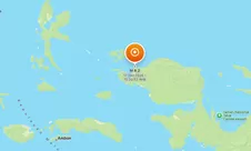 Gempa bumi terjadi di laut dekat Kota Sorong, ini lokasi pusat guncangannya