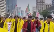 Aksi Demo Mahasiswa Tertahan di MH Thamrin, Polisi Tolak Orasi di Bundaran HI