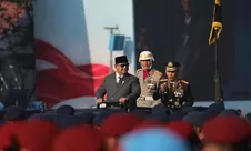 Prabowo Sampaikan Enam Amanat Penting pada Puncak Peringatan HUT Bhayangkara