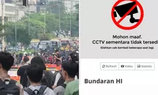 Viral CCTV Bundaran HI Disebut Mati Saat Demo Mahasiswa, Pemprov DKI: Sistem Tetap Berjalan Normal
