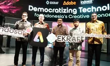 Indosat, Adobe, dan Kemenekraf Buka Jalan Cuan Kreator, AI Jadi Senjata Baru Generasi Muda