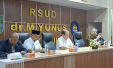 Sekda Bengkulu Rapat Koordinasi Bersama Dewan Pengawas dan Direksi RSMY, Bahas Kualitas Layanan Kesehatan