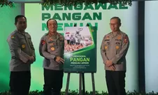 Ketahanan Pangan Jadi Isu Strategis Nasional, Wakapolri Luncurkan Buku ke-42 “Mengawal Pangan Menuai Aman”