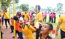 Polres dan Bhayangkari Lebong Meriahkan HUT RI ke-81 Bersama Anak Panti Asuhan Kabupaten Lebong