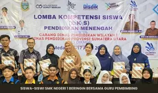 SMK Negeri 1 Beringin Borong Juara di LKS 2026, Semua Cabang Lomba Raih Piala