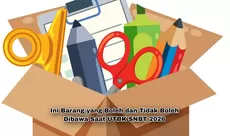 Ingat! Ini Barang yang Boleh Dibawa dan Tidak Saat Pelaksanaan UTBK SNBT 2026 Berlangsung