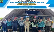 Tim Penilai Lomba Desa Tingkat Kabupaten Poso Kunjungi Desa Baleura