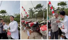 Bupati Cianjur Berikan Bantuan Alsintan untuk Dongkrak Hasil Panen, Netizen: 'Cianjur Era Baru, Petani Sejahtera'