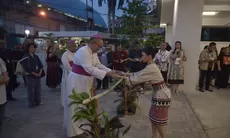 Mgr Samuel Harapkan Inspirasi PKSN XIII Hidupi Gerak Komsos