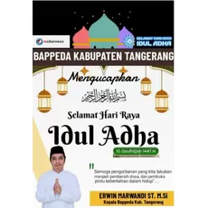 BAPPEDA Kabupaten Tangerang Mengucapkan Selamat Hari Raya Idul Adha 1447 H/2026 M