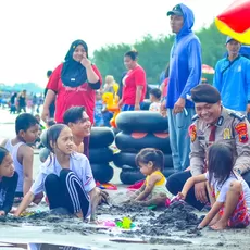 Polres Tegal Kota Tingkatkan Pengamanan di Tempat Wisata
