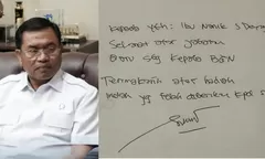 Surat Misterius Sony Sonjaya dari Balik Rompi Pink Kasus Korupsi Badan Gizi Nasional