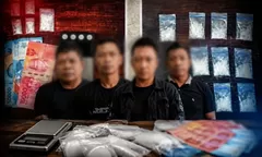 Jaringan Sabu Parigi Moutong Terbongkar, Ditresnarkoba Sita Belasan Paket