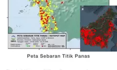 Kebakaran Lahan Kalimantan Sentuh 32 Ribu Hektare, Kalbar Terparah
